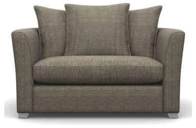 Heart of House Libby Fabric Cuddle Chair - Taupe